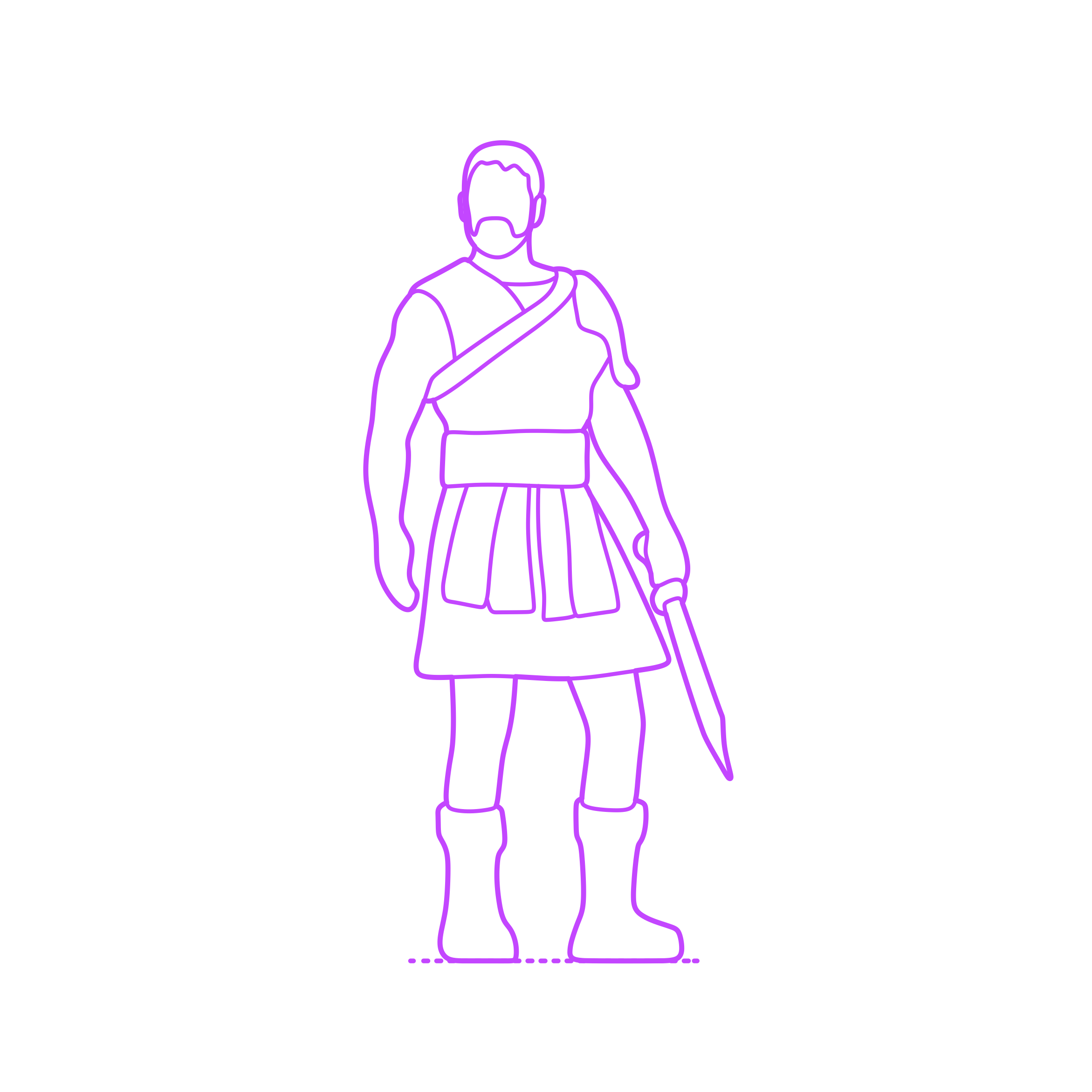 Pop Culture Action Heroes Maximus Decimus Meridius Contour Svg Vector Free Vectors
